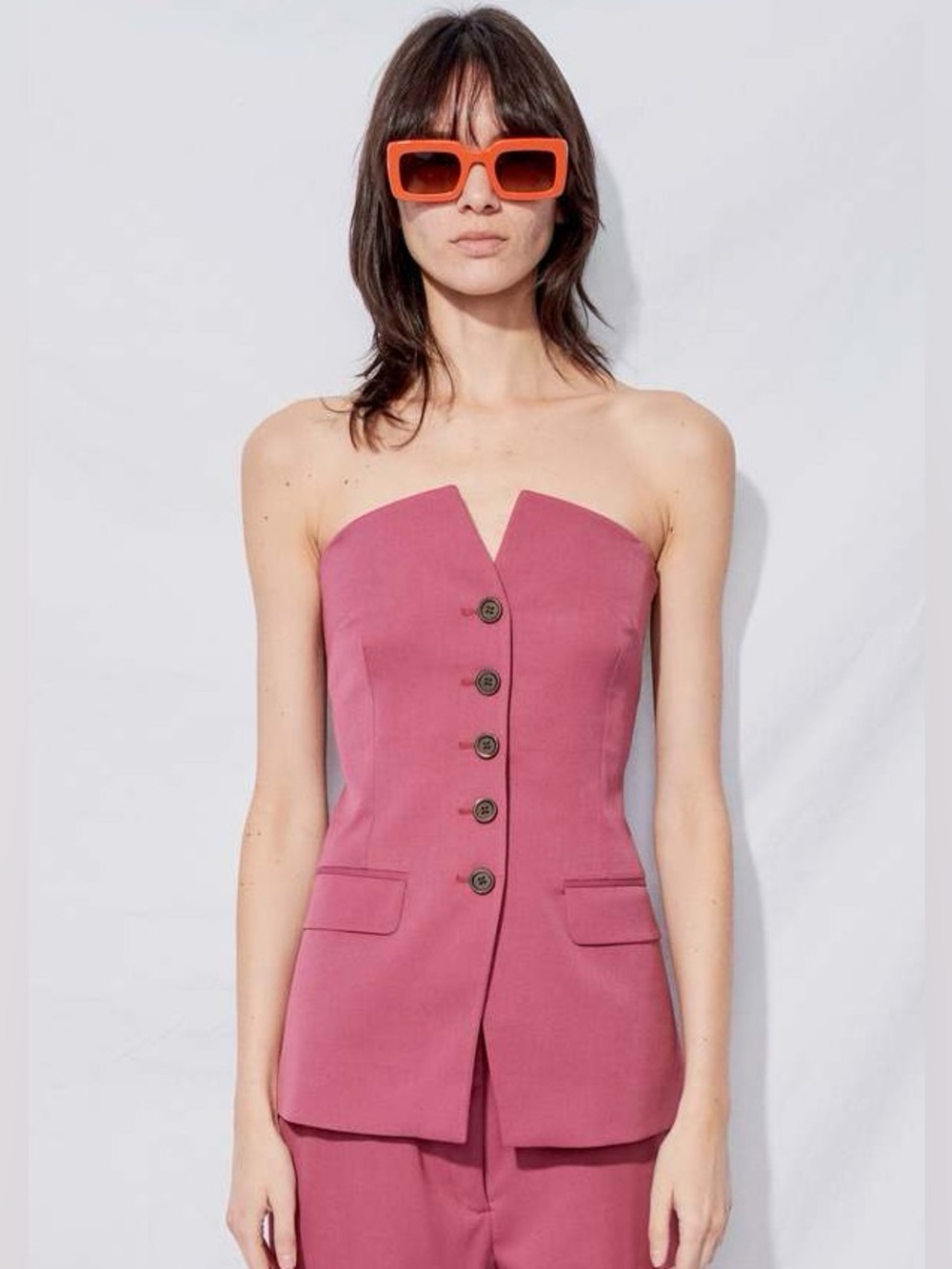 Our Legacy Blazer Top Pink